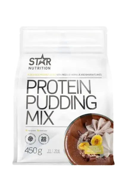 Protein Pudding Mix - 450g – Banan, Sjokolade og Marengs