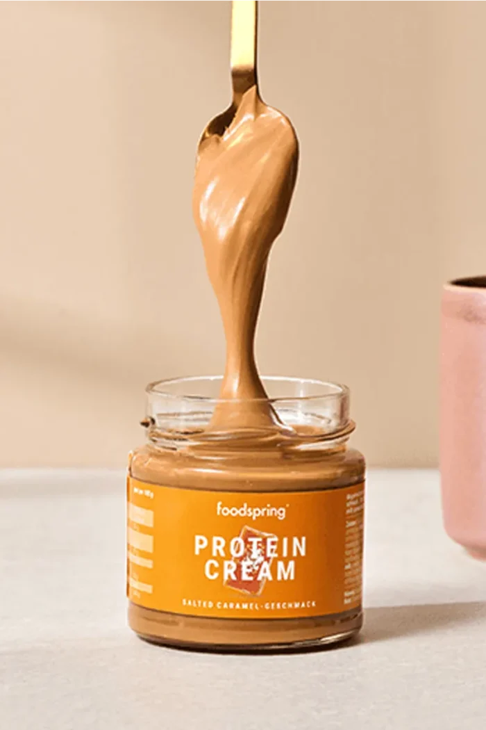 Foodspring Protein Cream - 200g Salted Caramel - Bilde 2