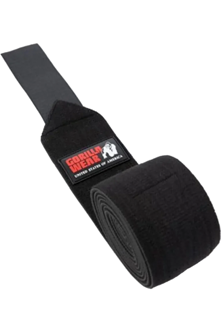 Knee Wraps 200cm - Sort