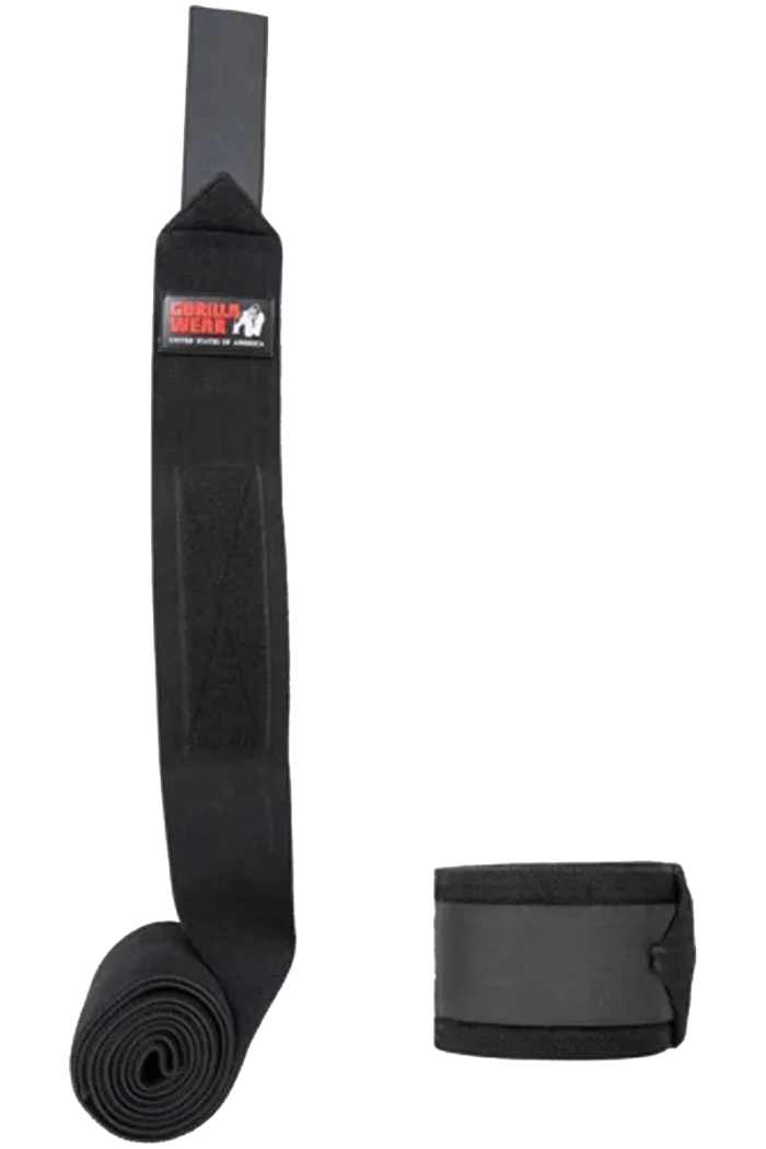Knee Wraps 200cm - Sort - Bilde 3