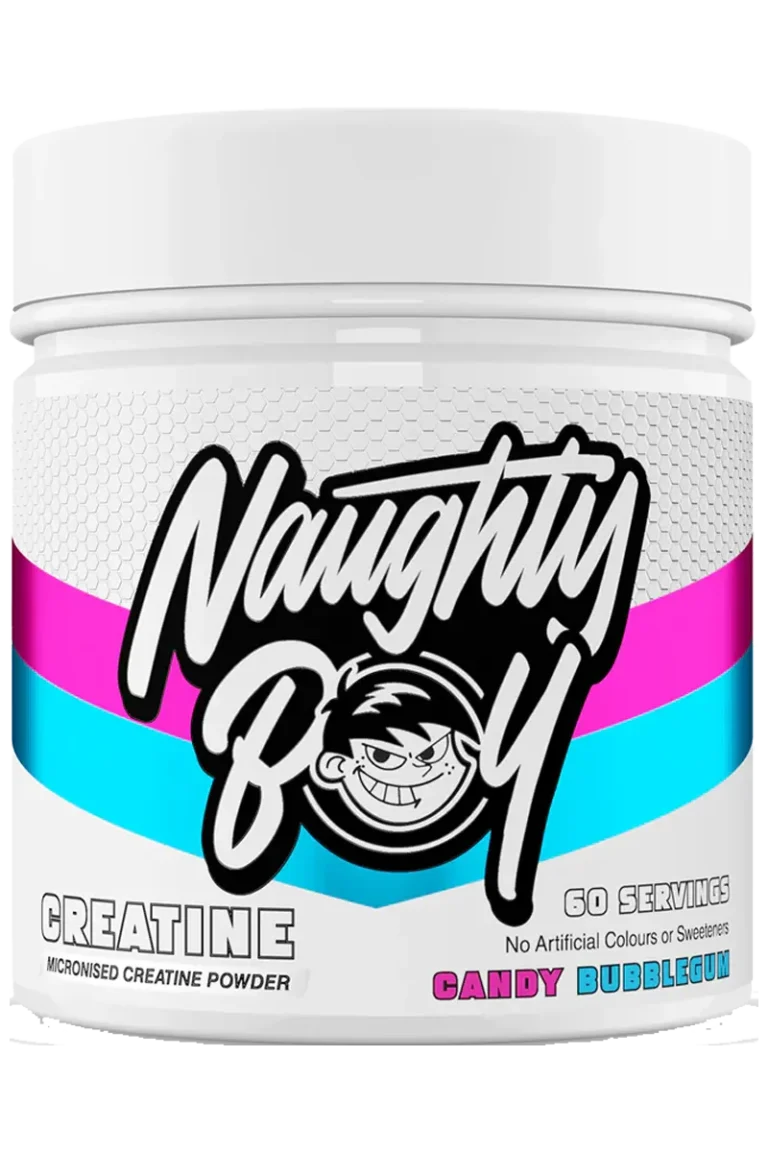 Naughty Boy Falvoured Creatine - 300g – Candy Bubblegum