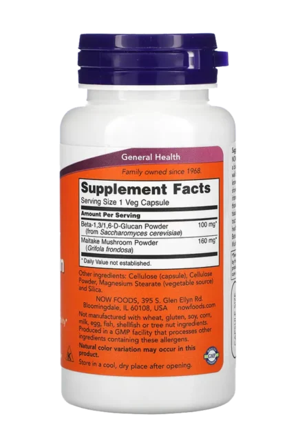 Beta-1,3/1,6-D-Glucan 100 mg - 90 kapsler