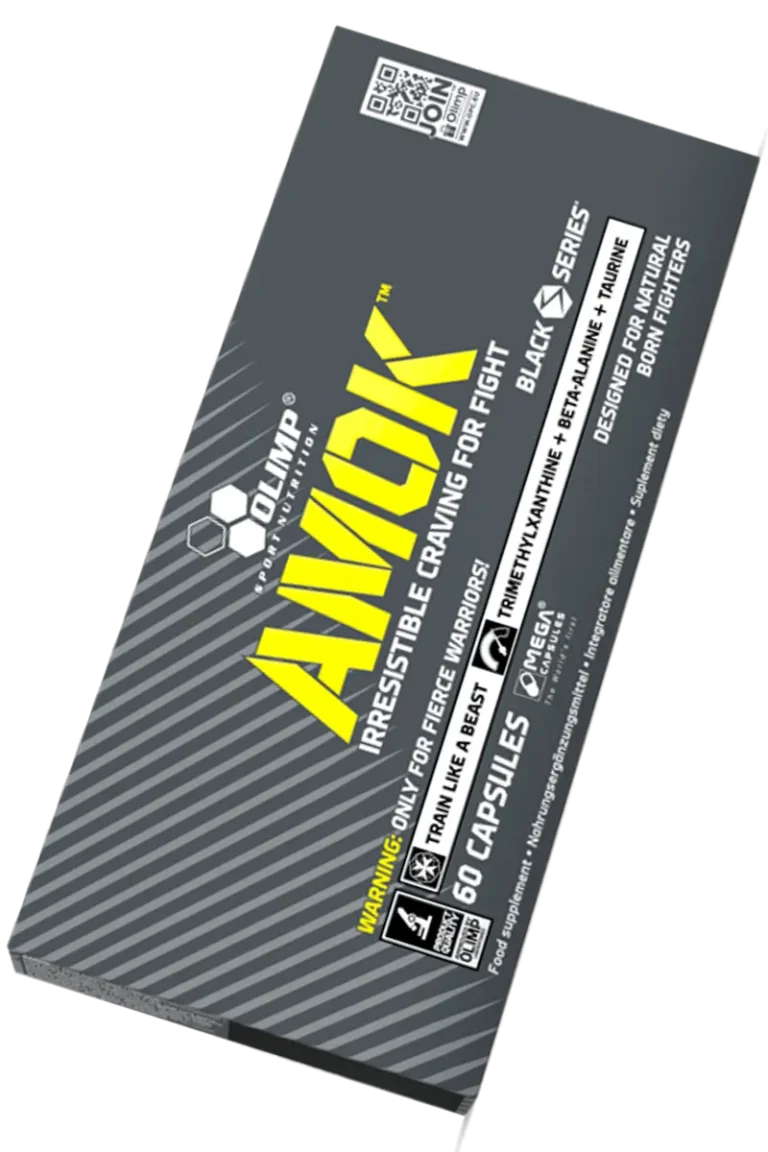 Olimp AMOK Power - 60 kapsler  PWO - Pre Workout