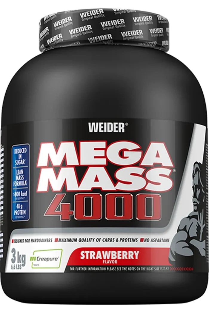 Weider Mega Mass 4000 - 3kg - Bilde 1