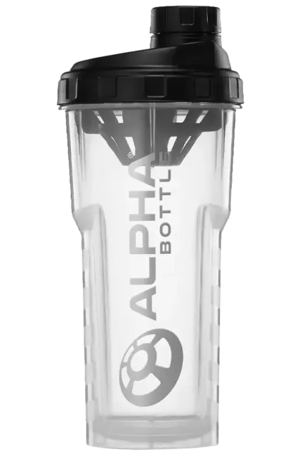 Alpha Bottle Shaker - 750ml Clear