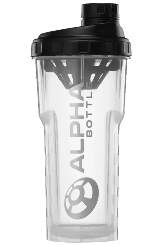 Alpha Bottle Shaker - 750ml Clear