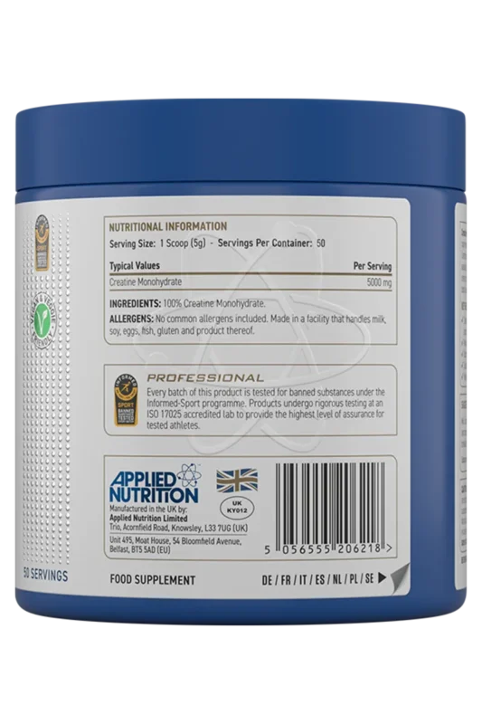 Applied Nutrition Creatine Monohydrate - 250g