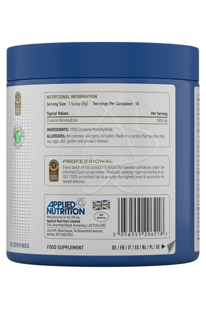 Applied Nutrition Creatine Monohydrate - 250g