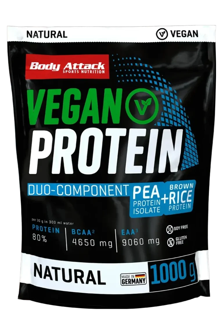 Body Attack Vegan Protein - 1000g – Natural