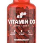Vitamin D3 8000IU - 200 tabs