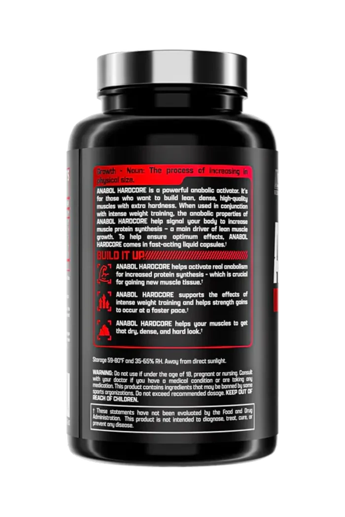 Nutrex Anabol Hardcore - 60 kapsler - Bilde 2