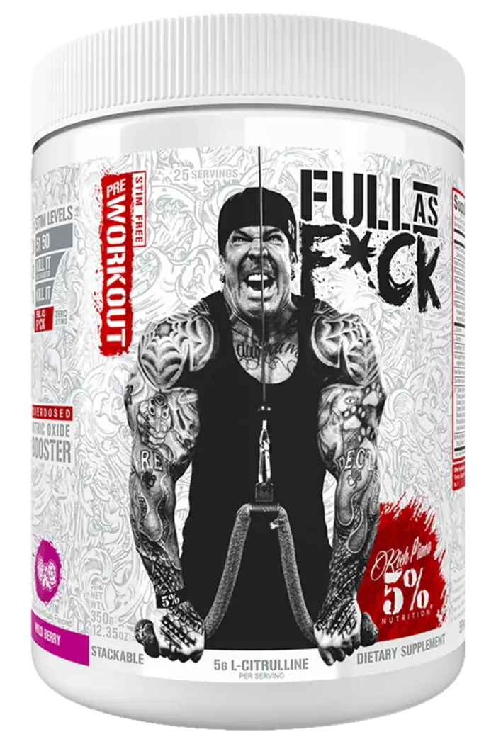 5nrpfaf375wb_1 5% Nutrition Full As F*ck - 350g - Bilde 6