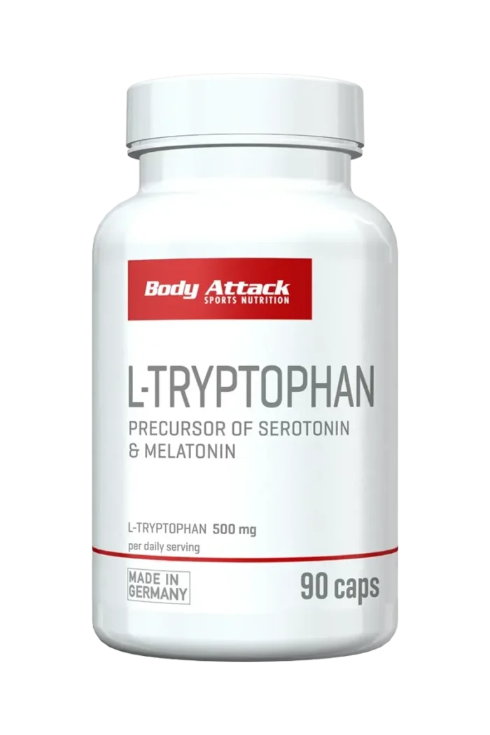 Body Attack L-Tryptophan - 90 kapsler - Bilde 1