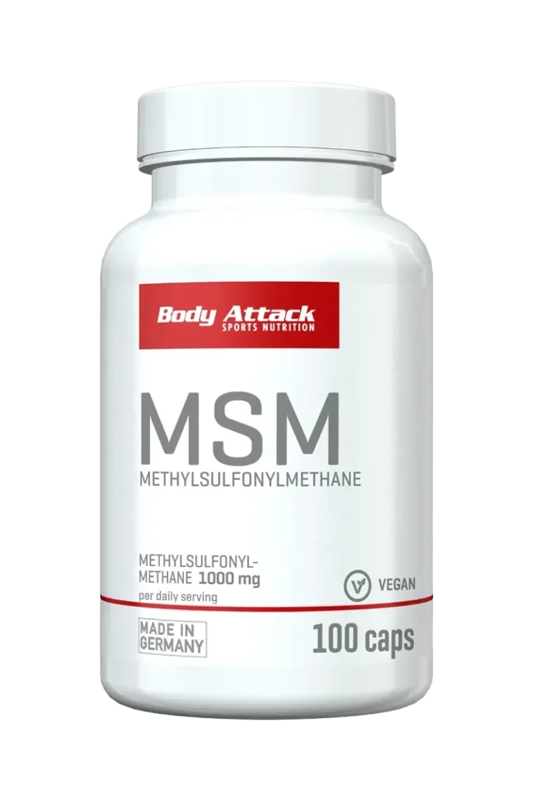 Body Attack MSM - 100 kapsler