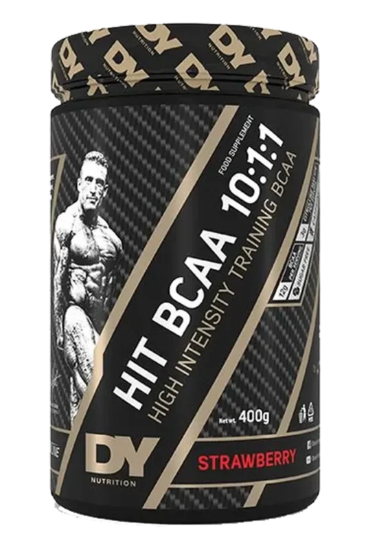DY Nutrition HIT BCAA 10:1:1 - 400g Strawberry BCAA