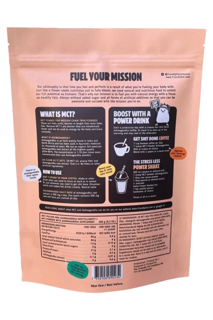 MCT-Powder Ashwagandha - 260g