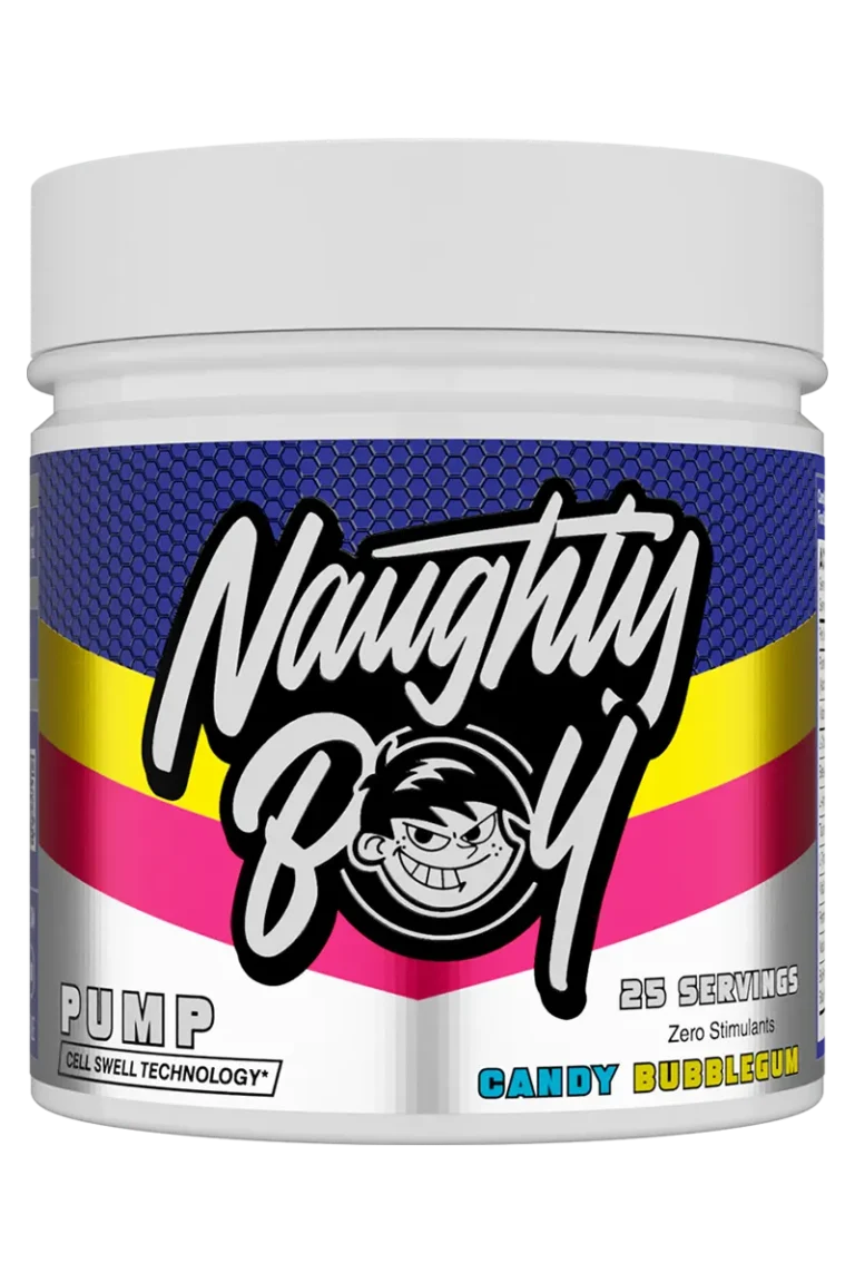 Naughty Boy Pump Stim-Free PWO - 400g – Candy Bubblegum