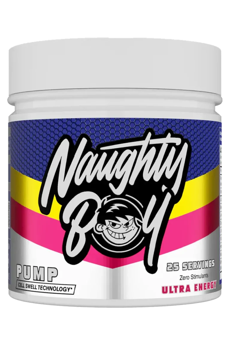 Naughty Boy Pump Stim-Free PWO - 400g – Ultra Energy (Energidrikk)