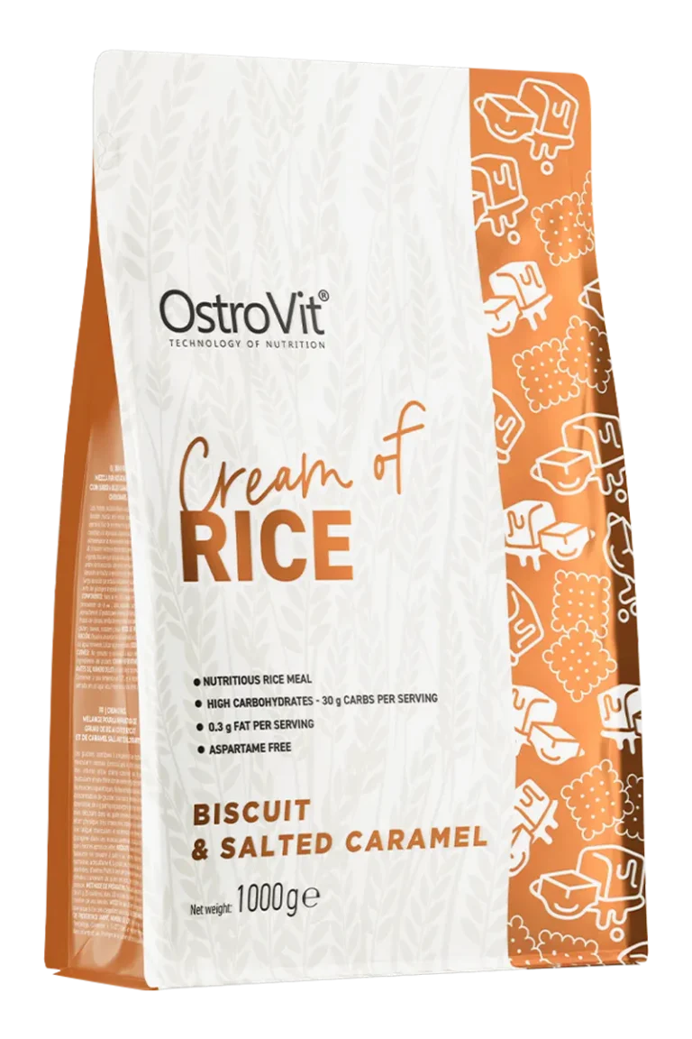 OstroVit Cream of Rice - 1000g – Shortbread Cookies & Salted Caramel