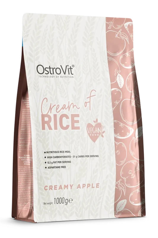 OstroVit Cream of Rice - 1000g Creamy Apple Karbohydrater