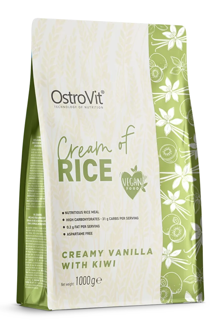 OstroVit Cream of Rice - 1000g – Creamy Vanilla & Kiwi
