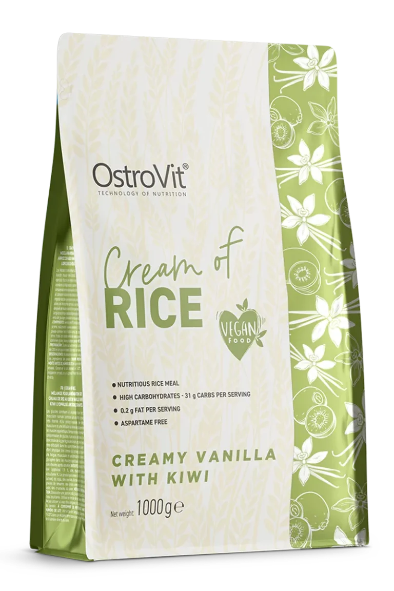 OstroVit Cream of Rice - 1000g – Creamy Vanilla & Kiwi