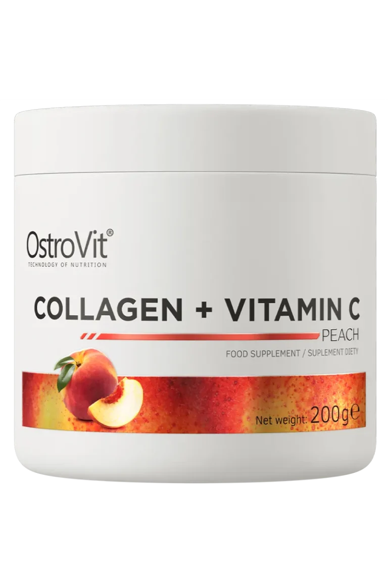 OstroVit Collagen + Vitamin C // 200g – Peach