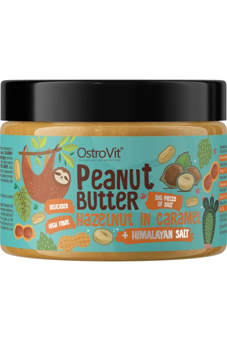 Peanut Butter + Hazelnut in Caramel + Himalayan Salt 500g