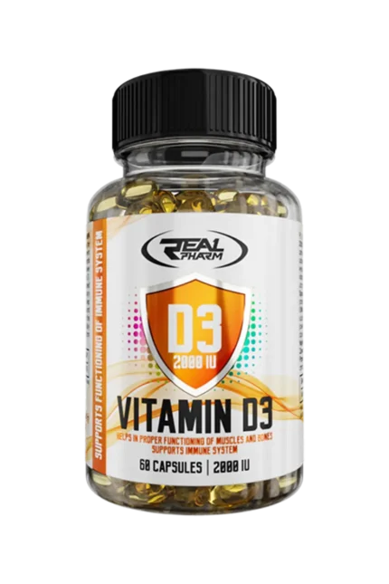 Vitamin D3 2000IU - 60 kapsler