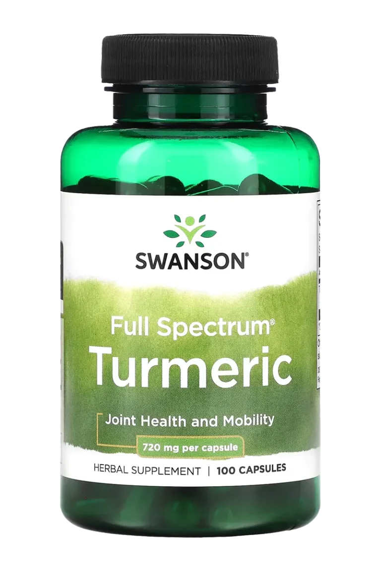 Swanson Turmeric (Gurkemeie) 720 mg - 100 kapsler