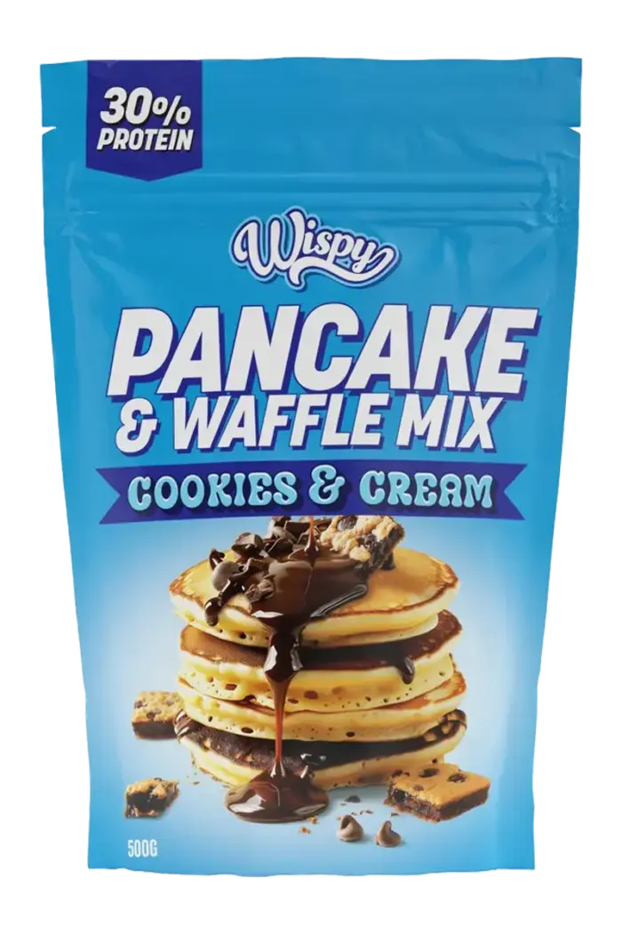 Wispy Pancake & Waffle Mix - 500g – Cookies & Cream Wispy Pancake & Waffle Mix - 500g – Cookies & Cream
