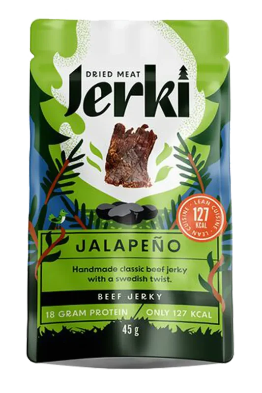 Jerki Beef Jerky - 45g â Jalapeno