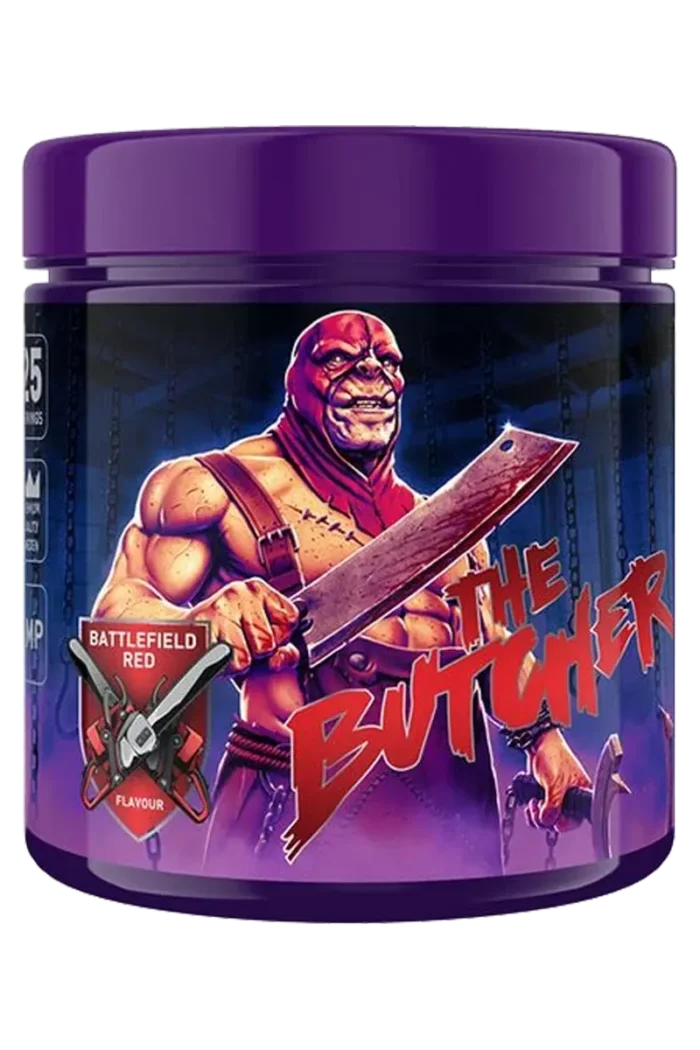 The Butcher Pre-Workout - 425g – Battlefield Red
