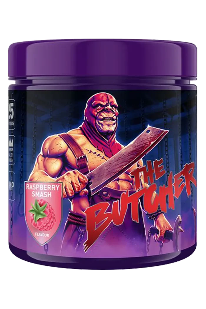 The Butcher Pre-Workout - 425g – Raspberry Smash