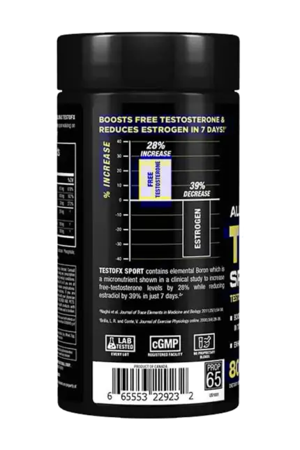 TestoFX Sport - 80 kapsler