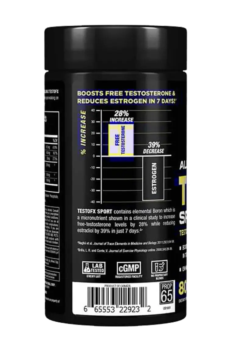 TestoFX Sport - 80 kapsler