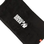 Zip Pocket Gym Towel - Black