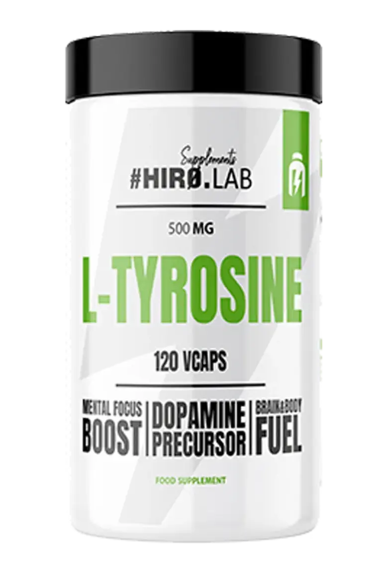Hiro.Lab L-tyrosine 500mg - 120 kapsler