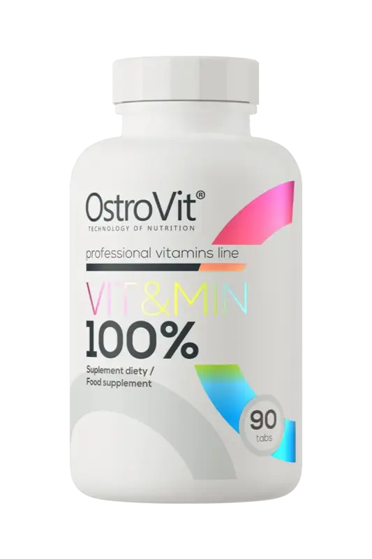 OstroVit 100% Vit&Min - 90 tabletter