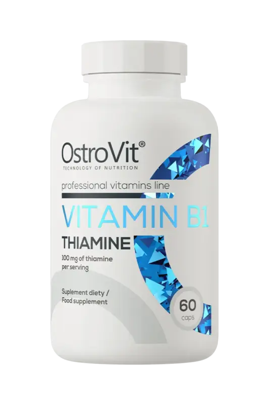 OstroVit Vitamin B1 Tiamin - 60 kapsler
