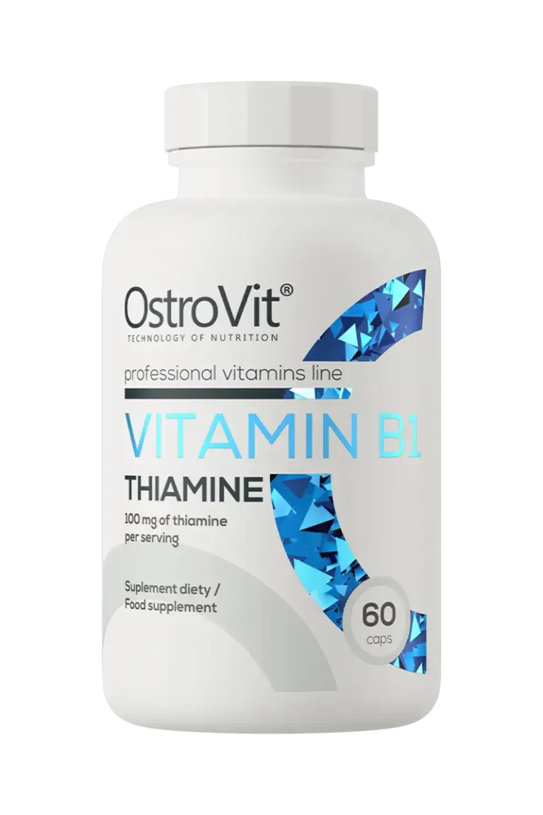 OstroVit Vitamin B1 Tiamin - 60 kapsler