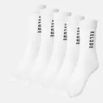 Relode Training Socks 5-pack - White