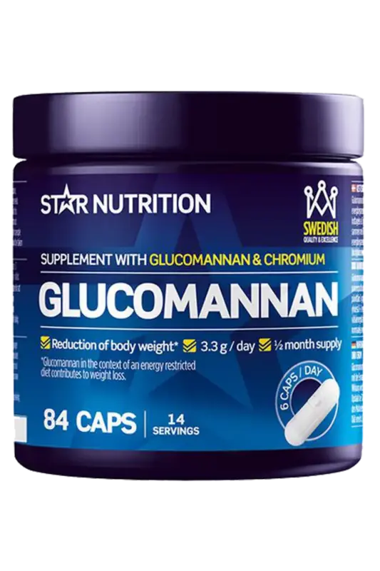 Glucomannan Fettforbrenner - 84 kapsler