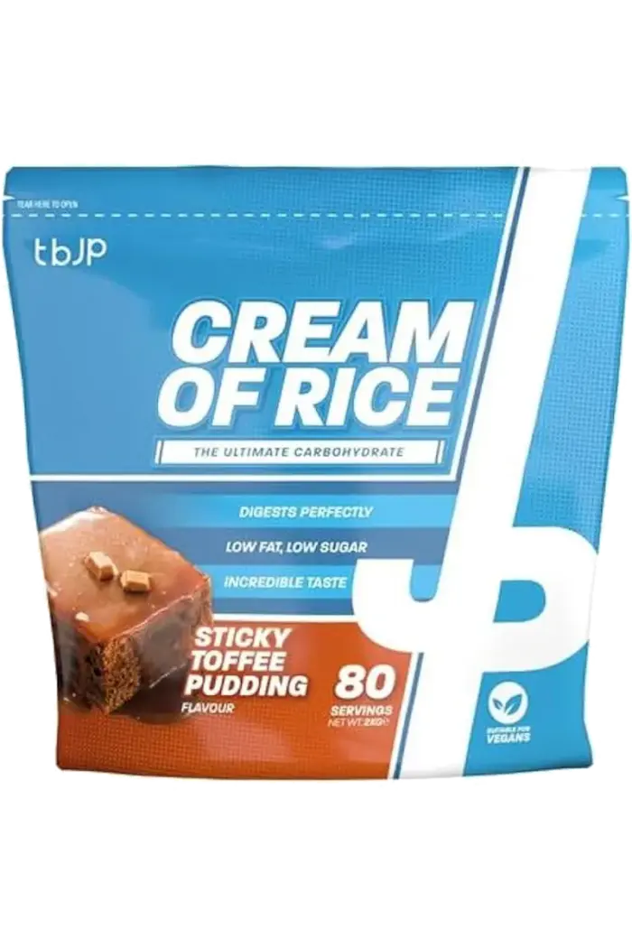 TbJP Cream of Rice - 2000g – Sticky Toffee Pudding TbJP Cream of Rice - 2000g – Sticky Toffee Pudding