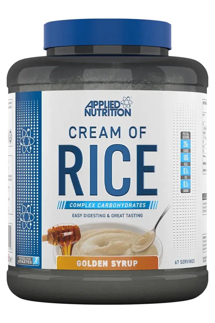 Applied Nutrition Cream of Rice - 2000g – Golden Syrup Applied Nutrition Cream of Rice - 2000g – Golden Syrup