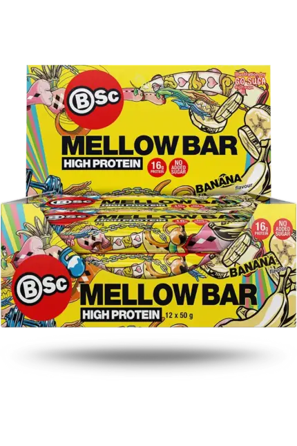 BSC Mellow Bar - 50g Diverse smaker – Banana