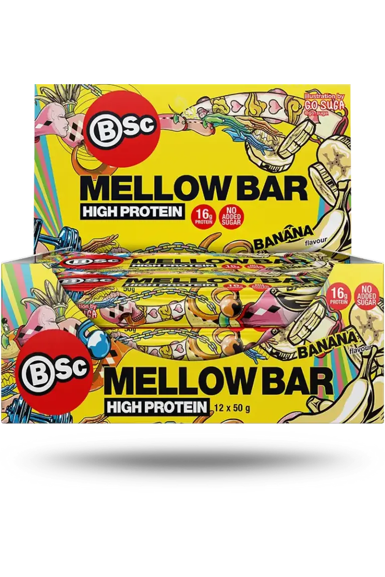BSC Mellow Bar - 50g Diverse smaker – Banana