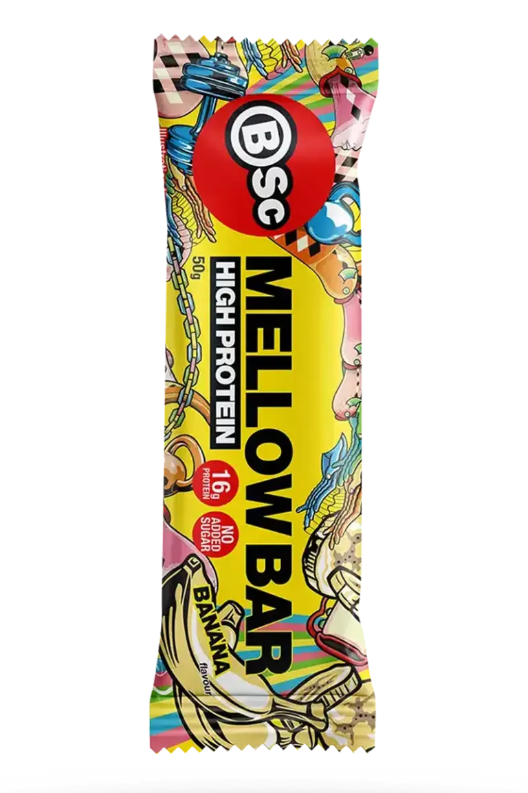 BSC Mellow Bar - 50g Diverse smaker – Banana