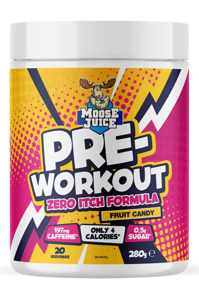 Pre-Workout Zero Itch Formula