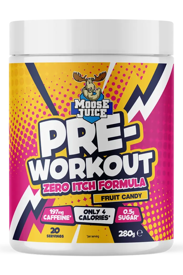 Pre-Workout Zero Itch Formula - 280g – Fruit Candy